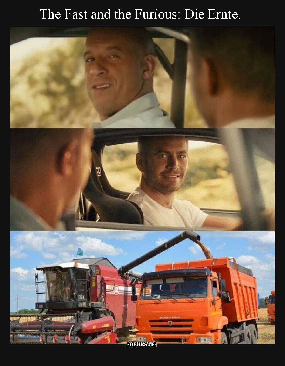 The Fast and the Furious: Die Ernte.