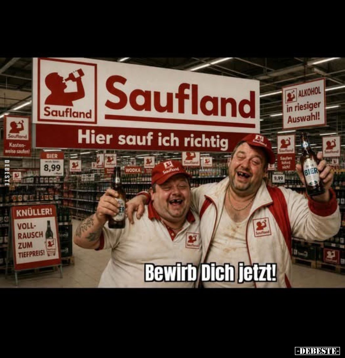Saufland
-
Bewirb Dich jetzt!