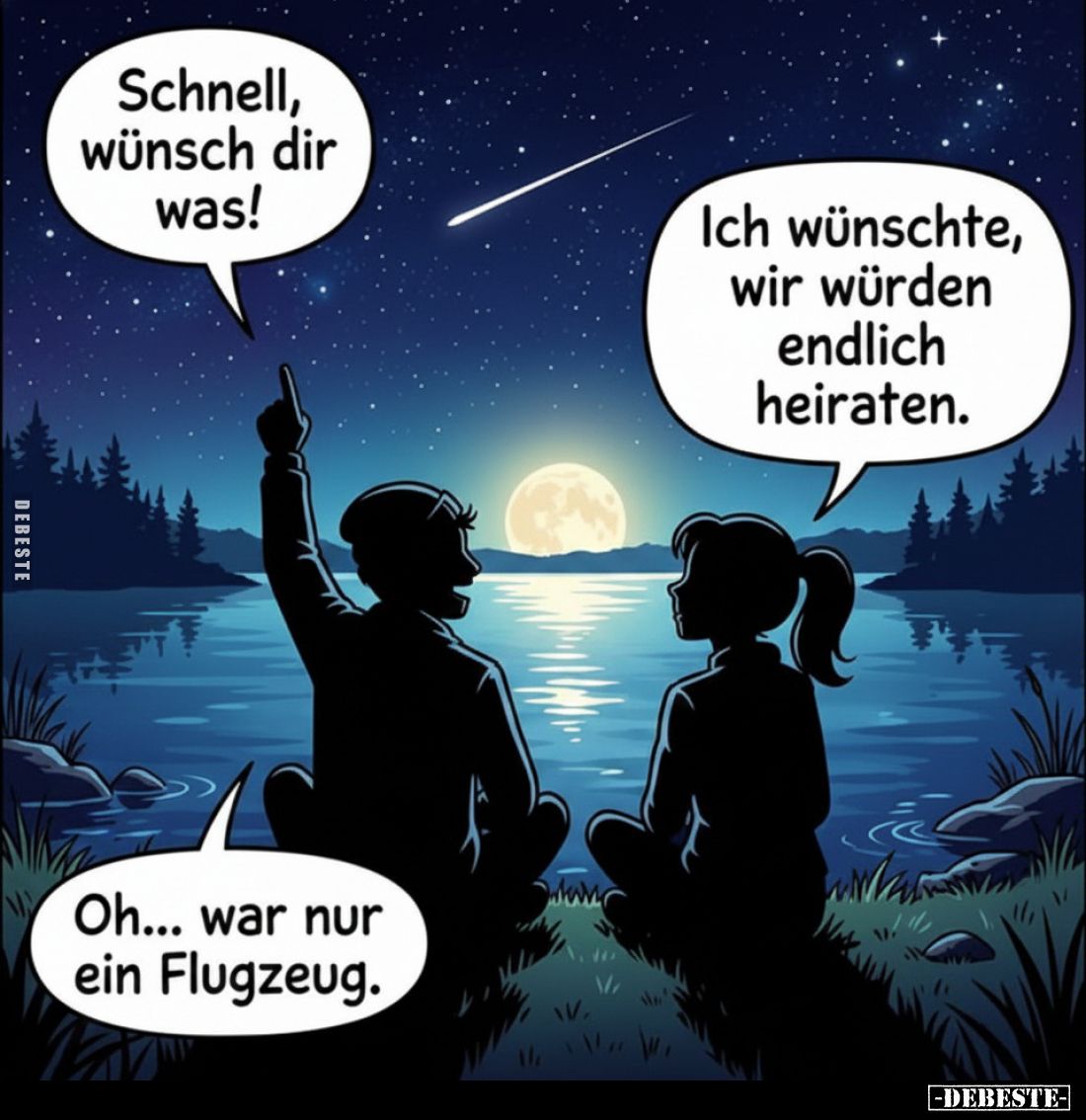 Schnell, wünsch dir was!.. - Lustige Bilder | DEBESTE.de