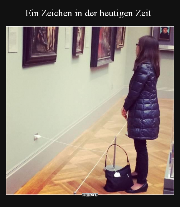 Ein Zeichen in der heutigen Zeit..