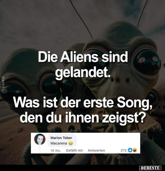 Die Aliens sind gelandet.. - Lustige Bilder | DEBESTE.de