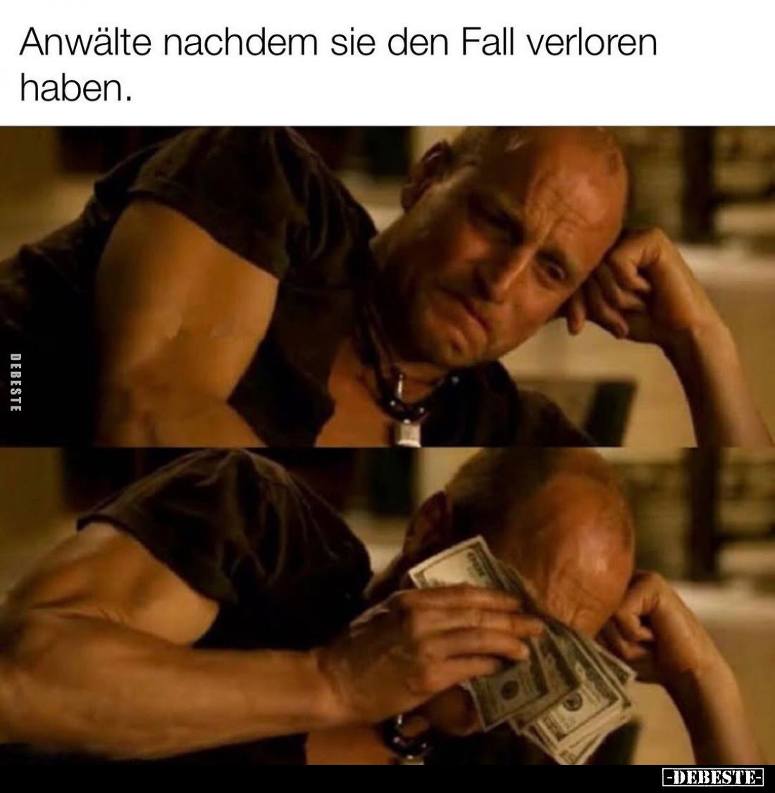 Anwälte nachdem sie den Fall verloren haben.