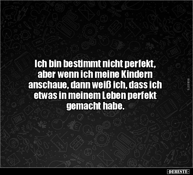 Ich bin bestimmt nicht perfekt, aber wenn ich meine.. - Lustige Bilder | DEBESTE.de