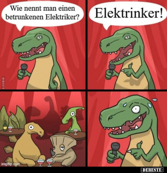Wie nennt man einen betrunkenen Elektriker?.. - Lustige Bilder | DEBESTE.de