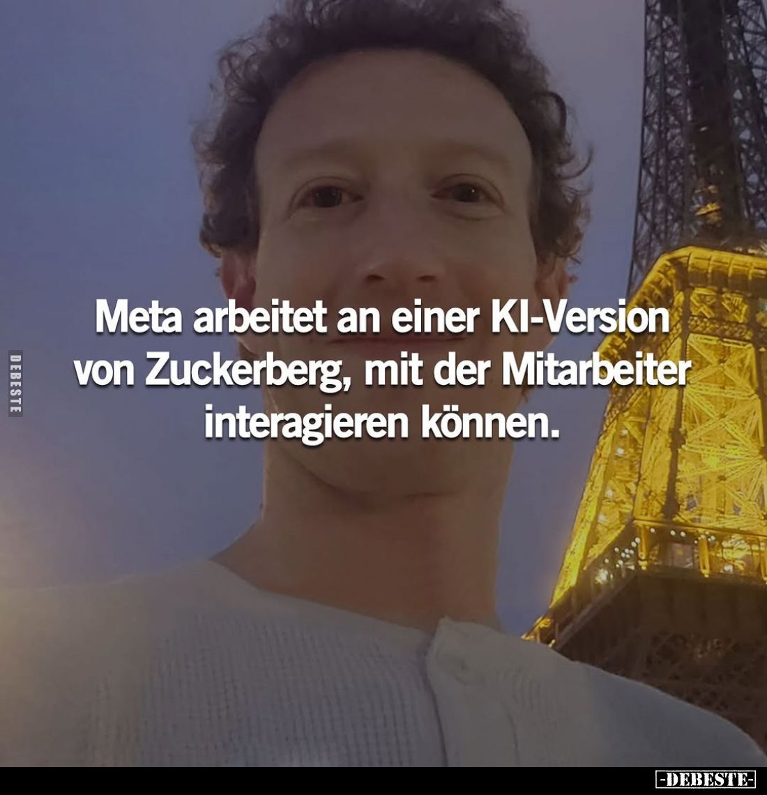Meta arbeitet an einer KI-Version von Zuckerberg, mit der Mitarbeiter interagieren können.