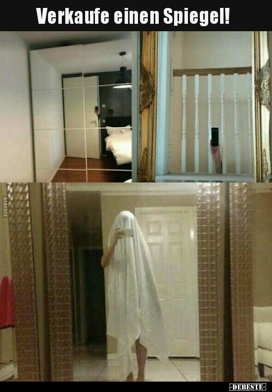 Verkaufe einen Spiegel!..