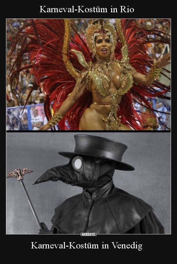 Karneval-Kostüm in Rio..