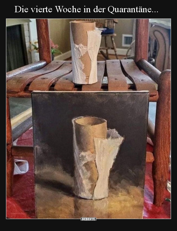 Die vierte Woche in der Quarantäne...