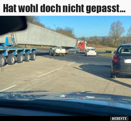 Hat wohl doch nicht gepasst...