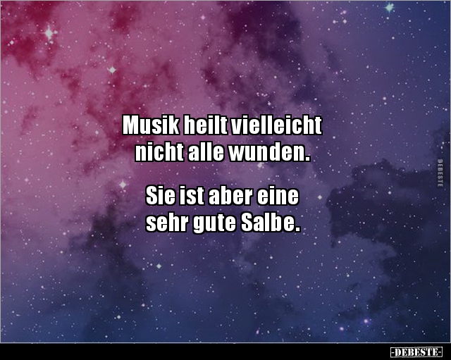 Musik heilt vielleicht nicht alle wunden.. - Lustige Bilder | DEBESTE.de