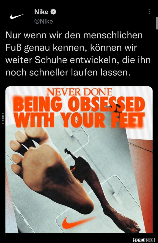 Nur wenn wir den menschlichen Fuß genau kennen, können wir.. - Lustige Bilder | DEBESTE.de