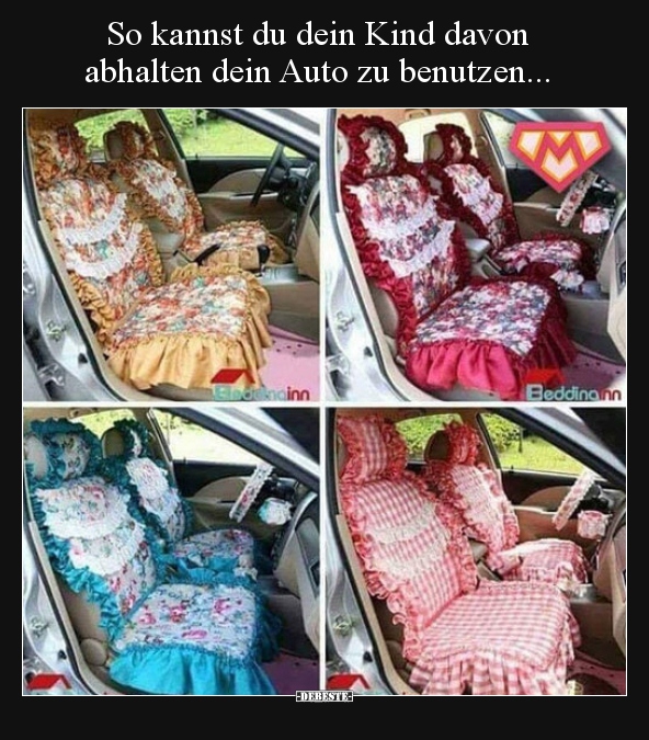 So kannst du dein Kind davon abhalten dein Auto zu.. - Lustige Bilder | DEBESTE.de