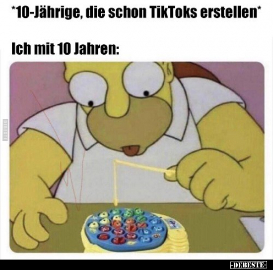 "10-Jährige, die schon TikToks erstellen".. - Lustige Bilder | DEBESTE.de