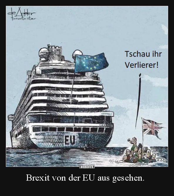 Brexit von der EU aus gesehen... - Lustige Bilder | DEBESTE.de