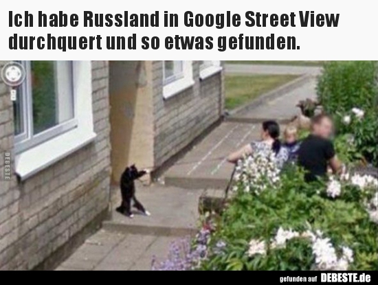 Ich habe Russland in Google Street View durchquert und so.. - Lustige Bilder | DEBESTE.de