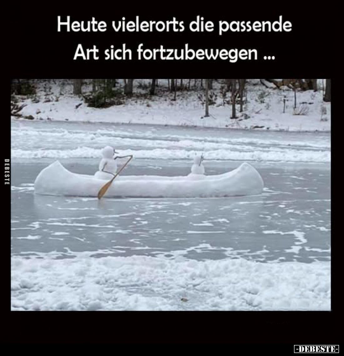 Heute vielerorts die passende Art sich fortzubewegen.