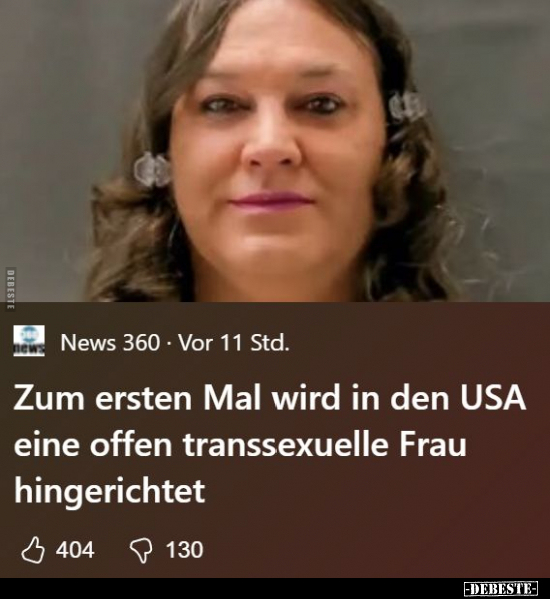 Zum ersten Mal wird in den USA eine offen transse*xuelle.. - Lustige Bilder | DEBESTE.de