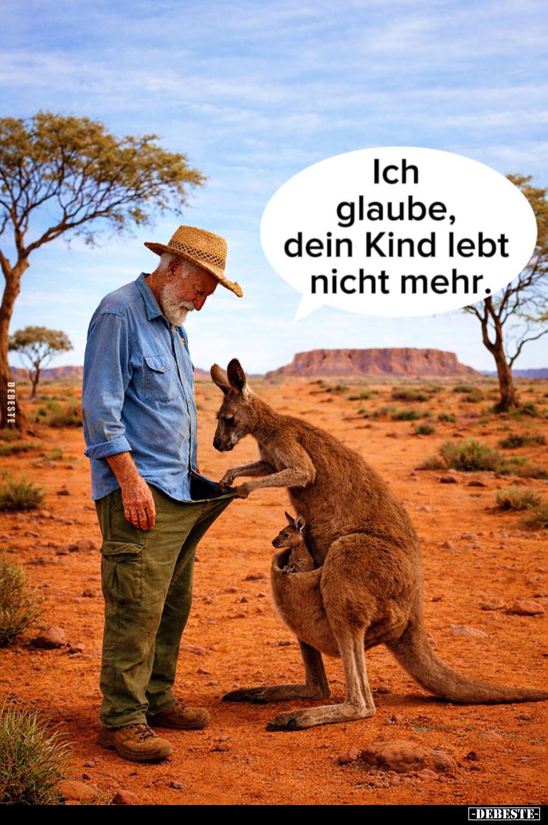 Ich glaube, dein Kind lebt nicht mehr.