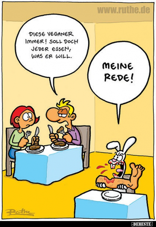 Diese Veganer immer!.. - Lustige Bilder | DEBESTE.de