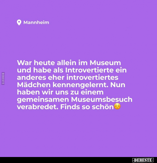 War heute allein im Museum.. - Lustige Bilder | DEBESTE.de