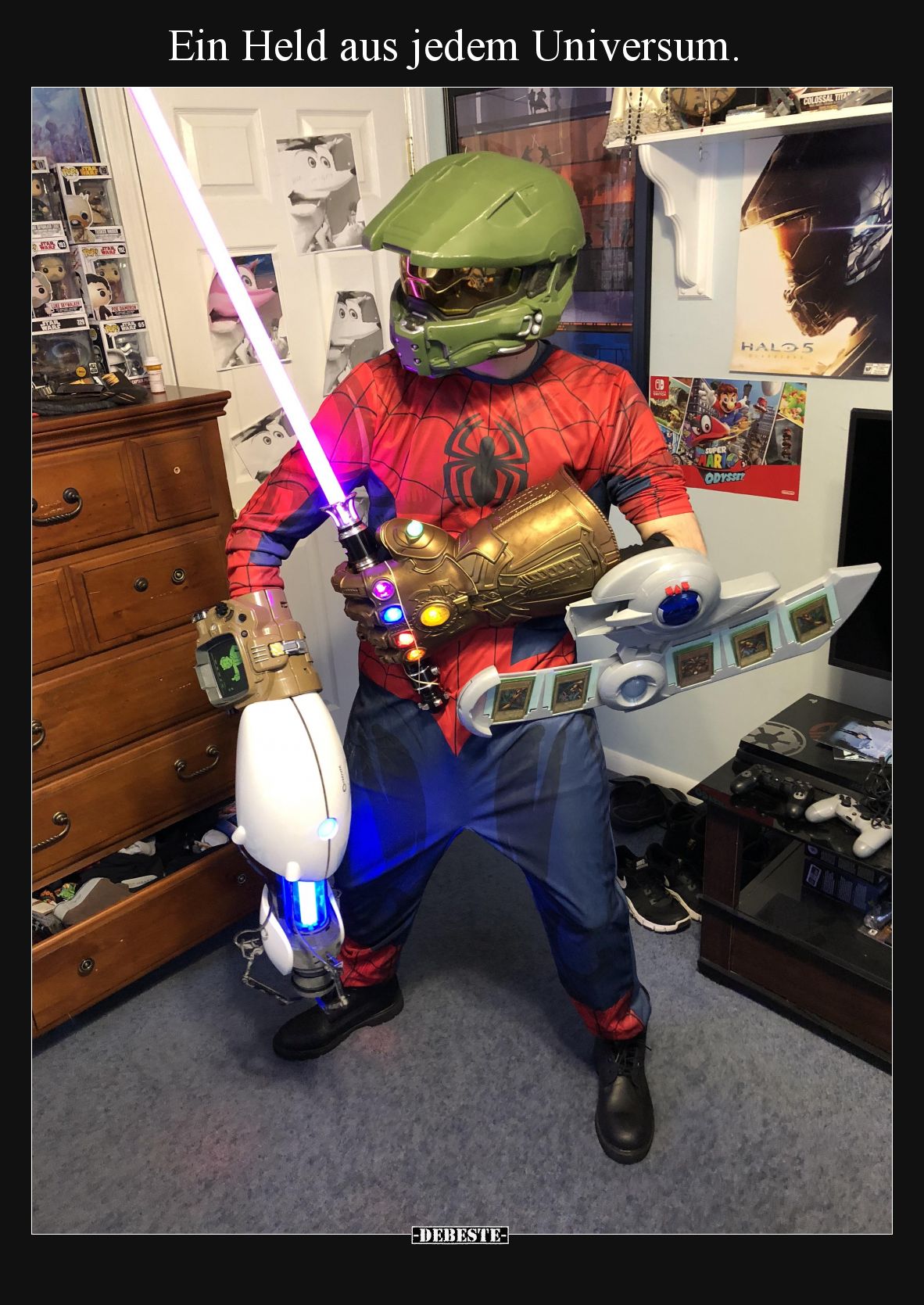 Ein Held aus jedem Universum.