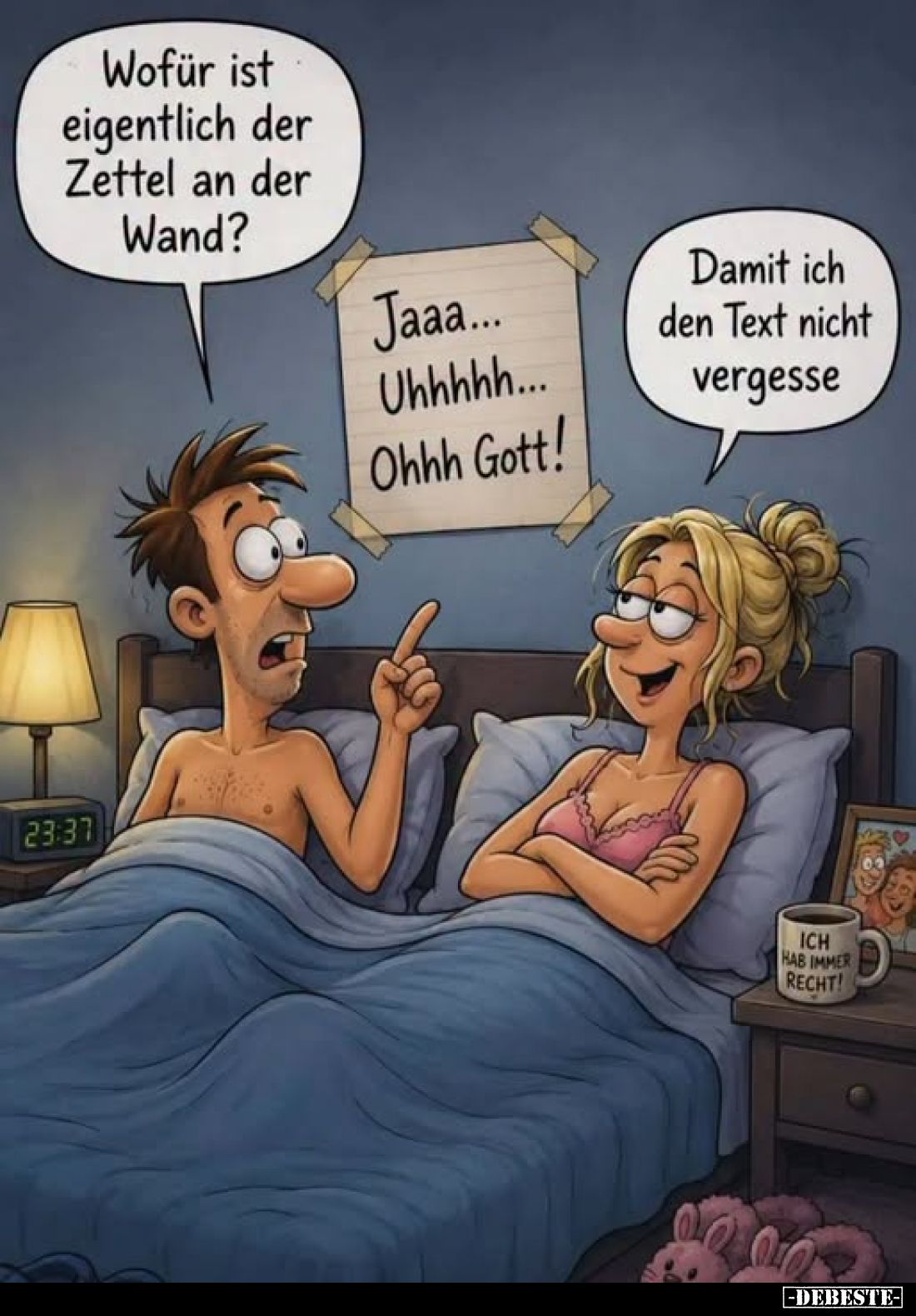 Wofür ist eigentlich der Zettel an der Wand?
-
Damit ich den Text nicht vergesse
