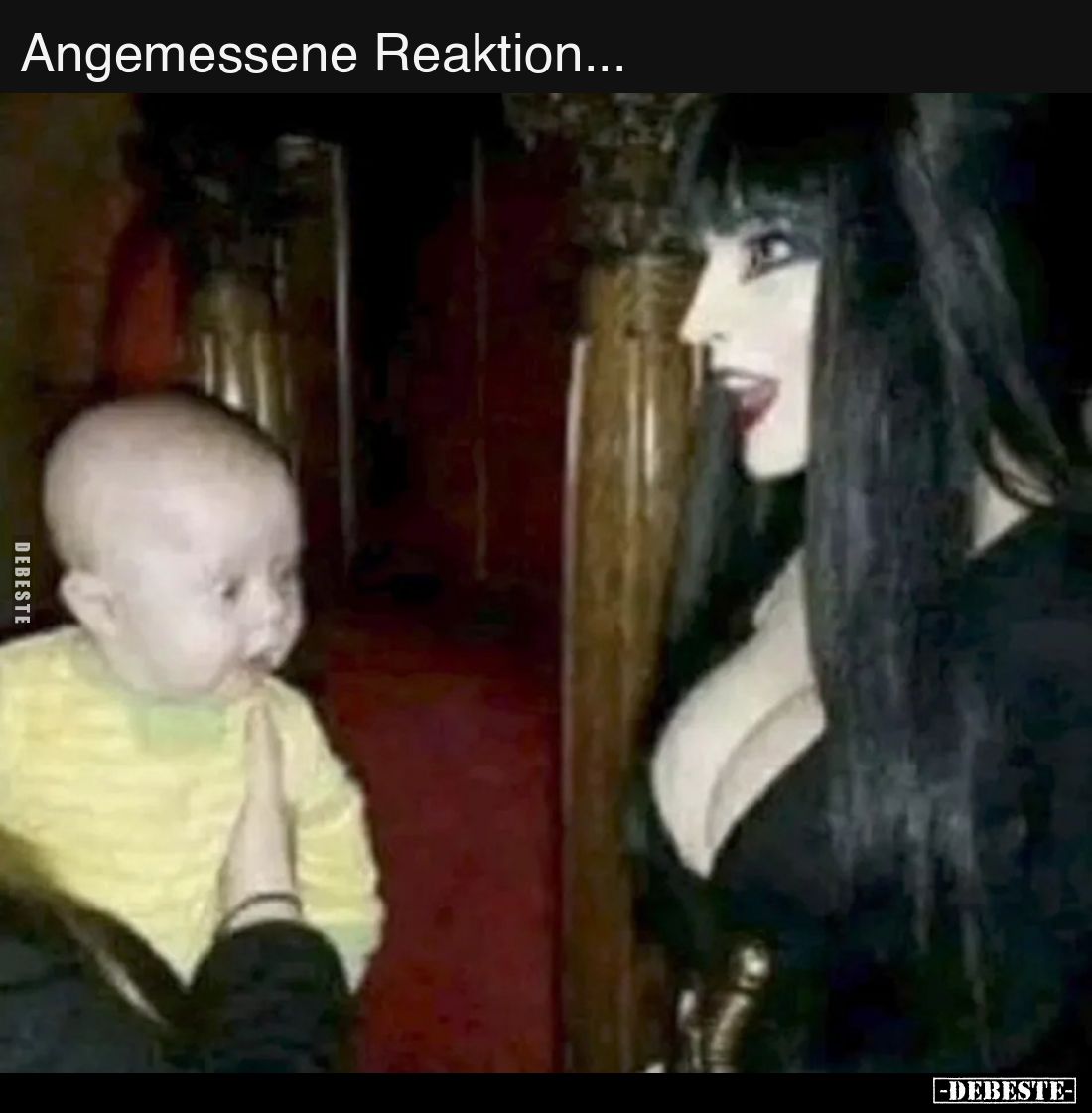 Angemessene Reaktion...