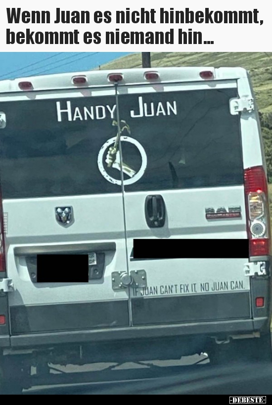 Wenn Juan es nicht hinbekommt, bekommt es niemand..