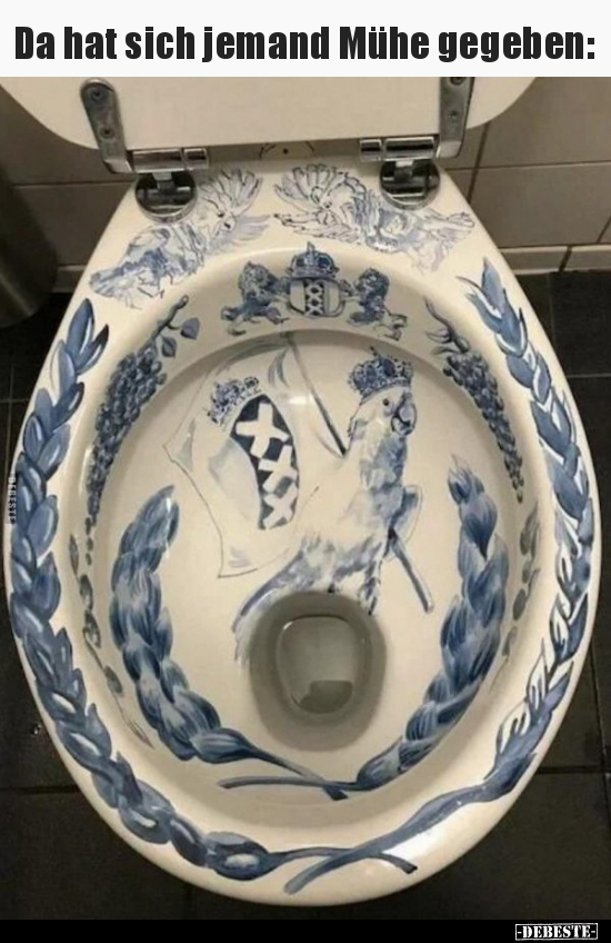 Da hat sich jemand Mühe gegeben..