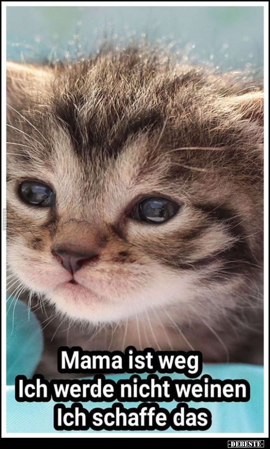 Mama ist weg..