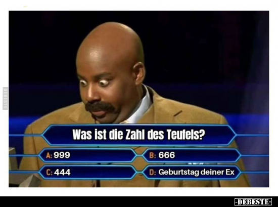 Was ist die Zahl des Teufels?.. - Lustige Bilder | DEBESTE.de