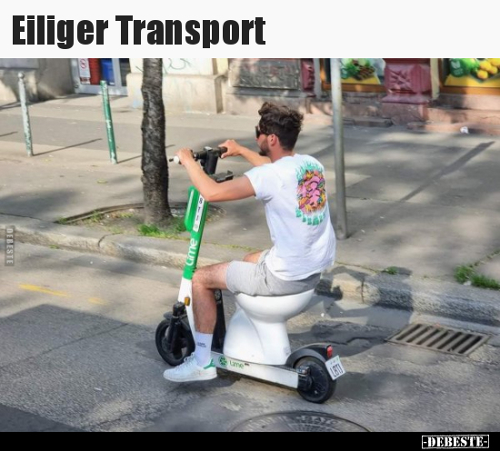 Eiliger Transport.. - Lustige Bilder | DEBESTE.de