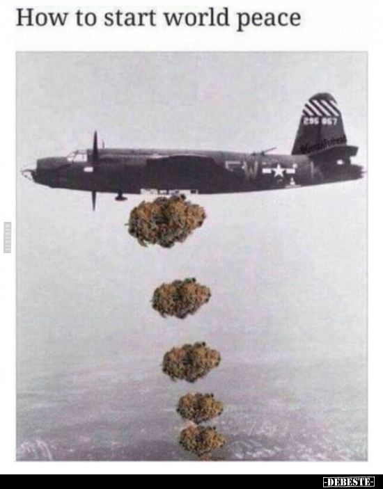 How to start world peace