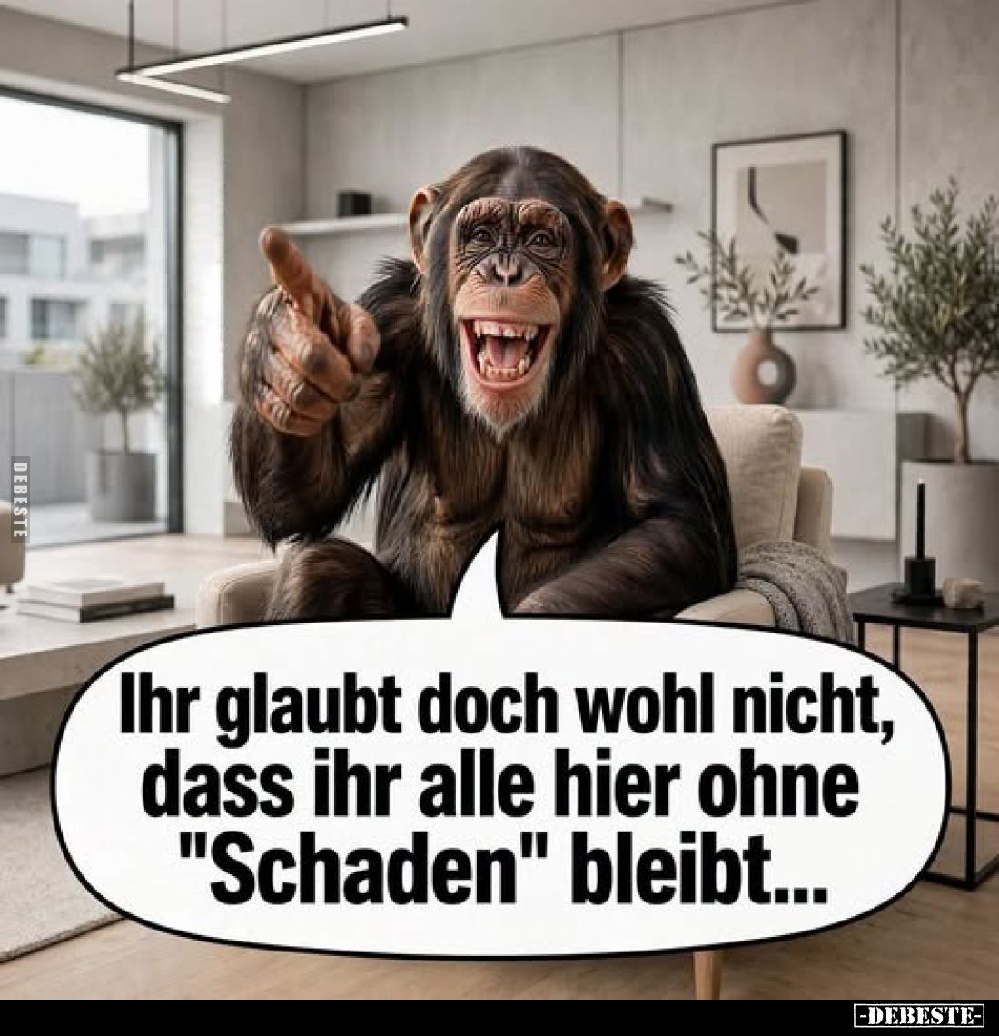 Ihr glaubt doch wohl nicht, dass ihr alle hier ohne "Schaden" bleibt...