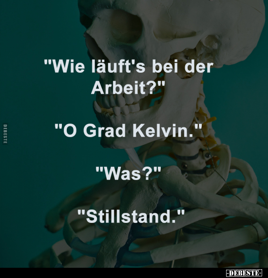 "Wie läuft's bei der Arbeit?".. - Lustige Bilder | DEBESTE.de