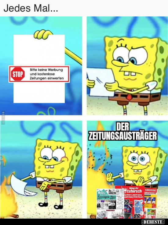 Jedes Mal...