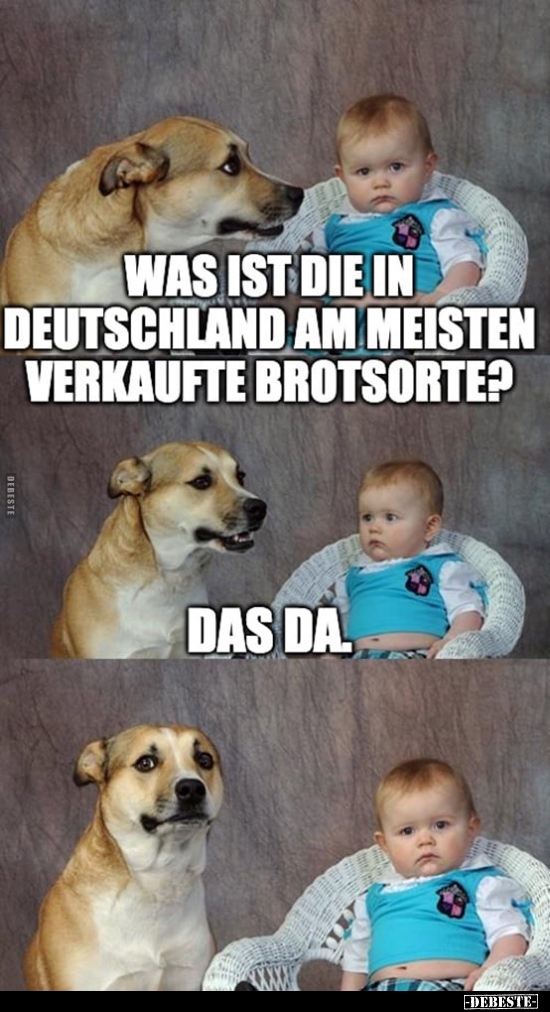 Was ist die in Deutschland am meisten verkaufte Brotsorte?