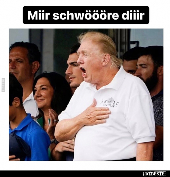 Miir schwöööre diiir