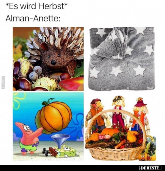 *Es wird Herbst* Alman-Anette.. - Lustige Bilder | DEBESTE.de