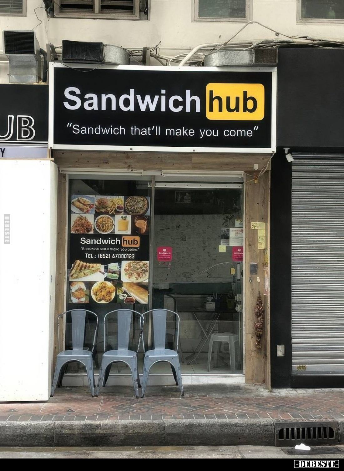 Sandwich hub - "Sandwich that'll make you come"