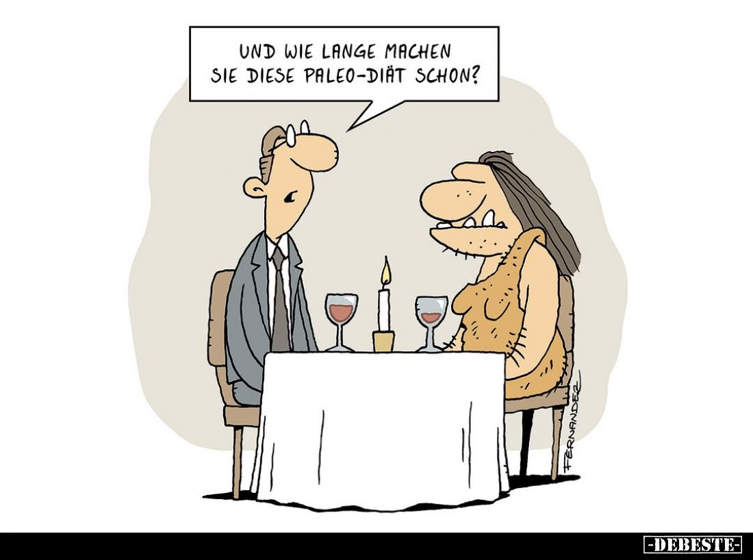 Und wie lange machen sie diese Paleo-Diät schon?