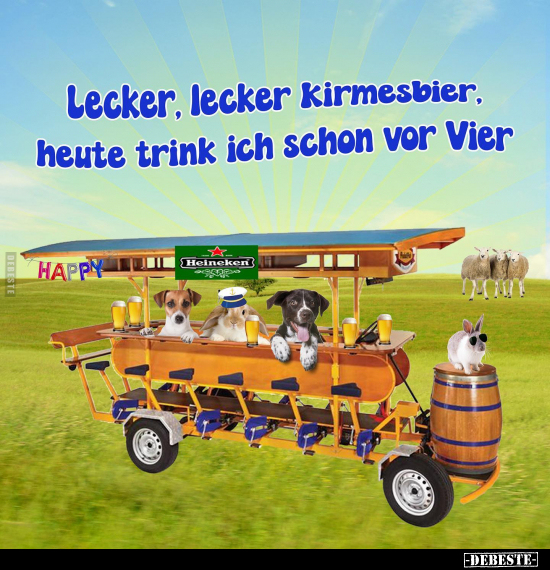 Lecker, lecker Kirmesbier... - Lustige Bilder | DEBESTE.de