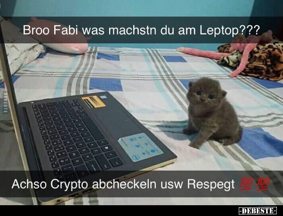 Broo Fabi was machstn du am Leptop???.. - Lustige Bilder | DEBESTE.de