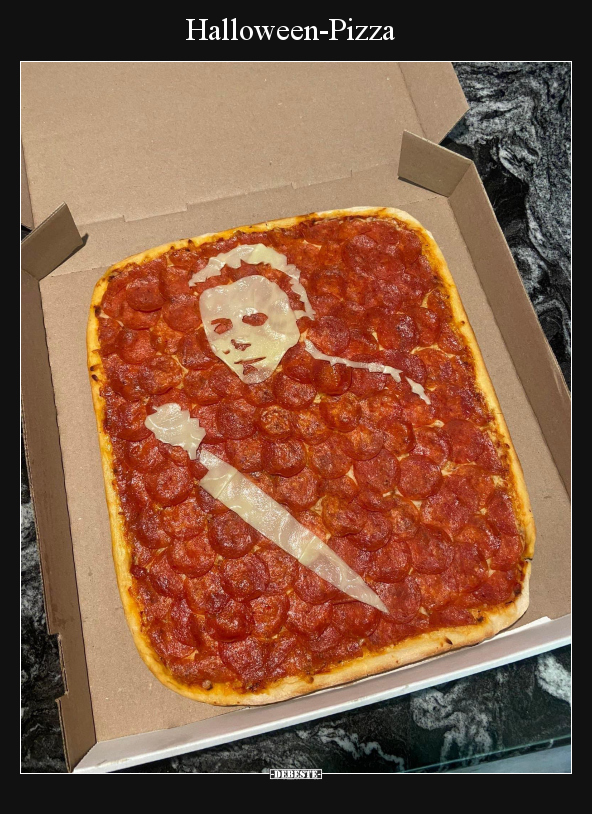 Halloween-Pizza.. - Lustige Bilder | DEBESTE.de