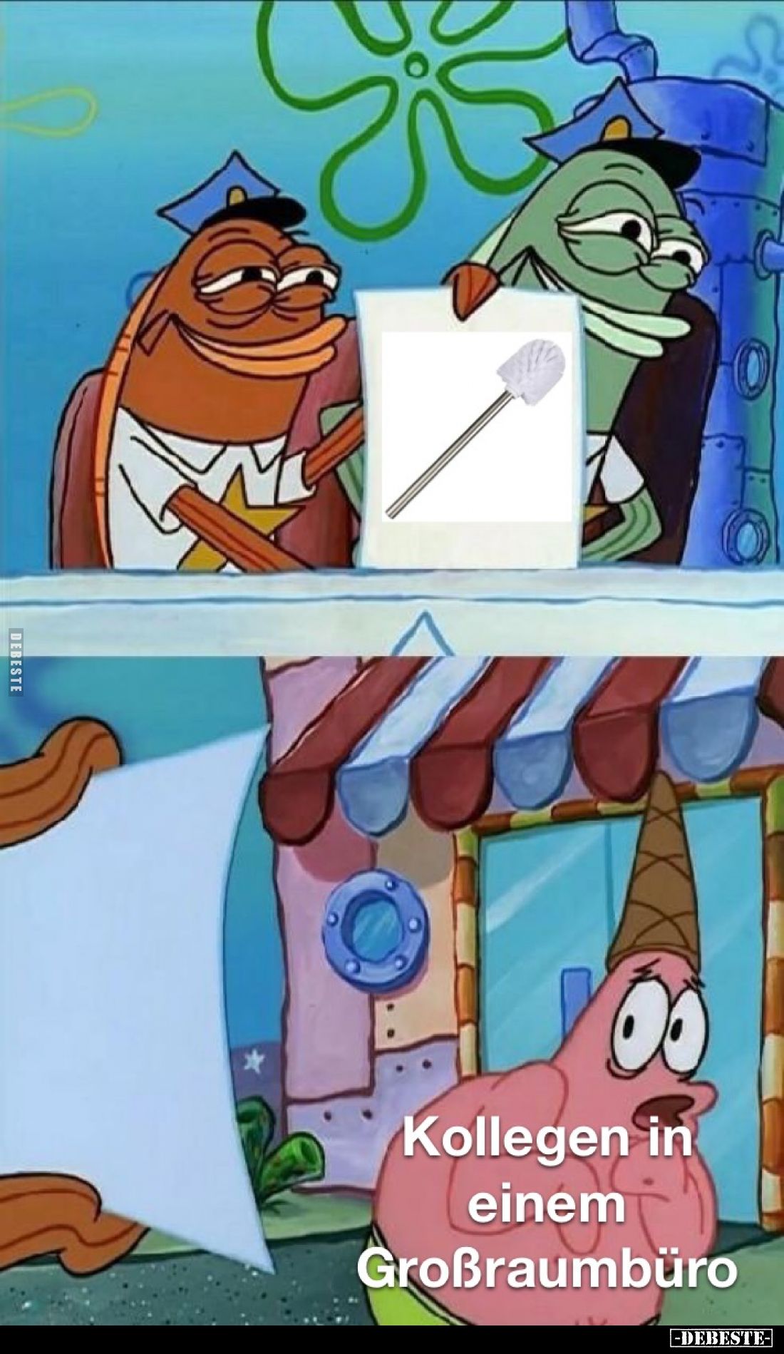 Kollegen in einem Großraumbüro