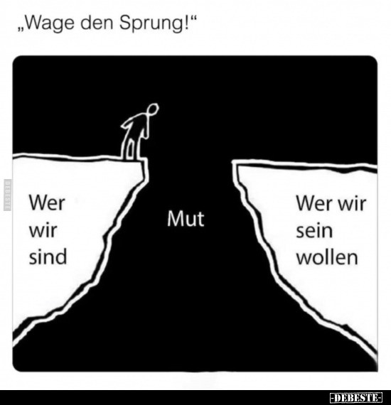 Wage den Sprung!.. - Lustige Bilder | DEBESTE.de