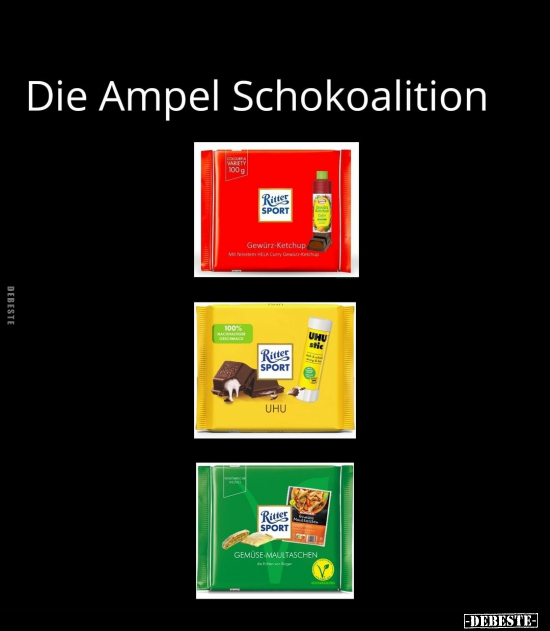 Die Ampel Schokoalition.. - Lustige Bilder | DEBESTE.de