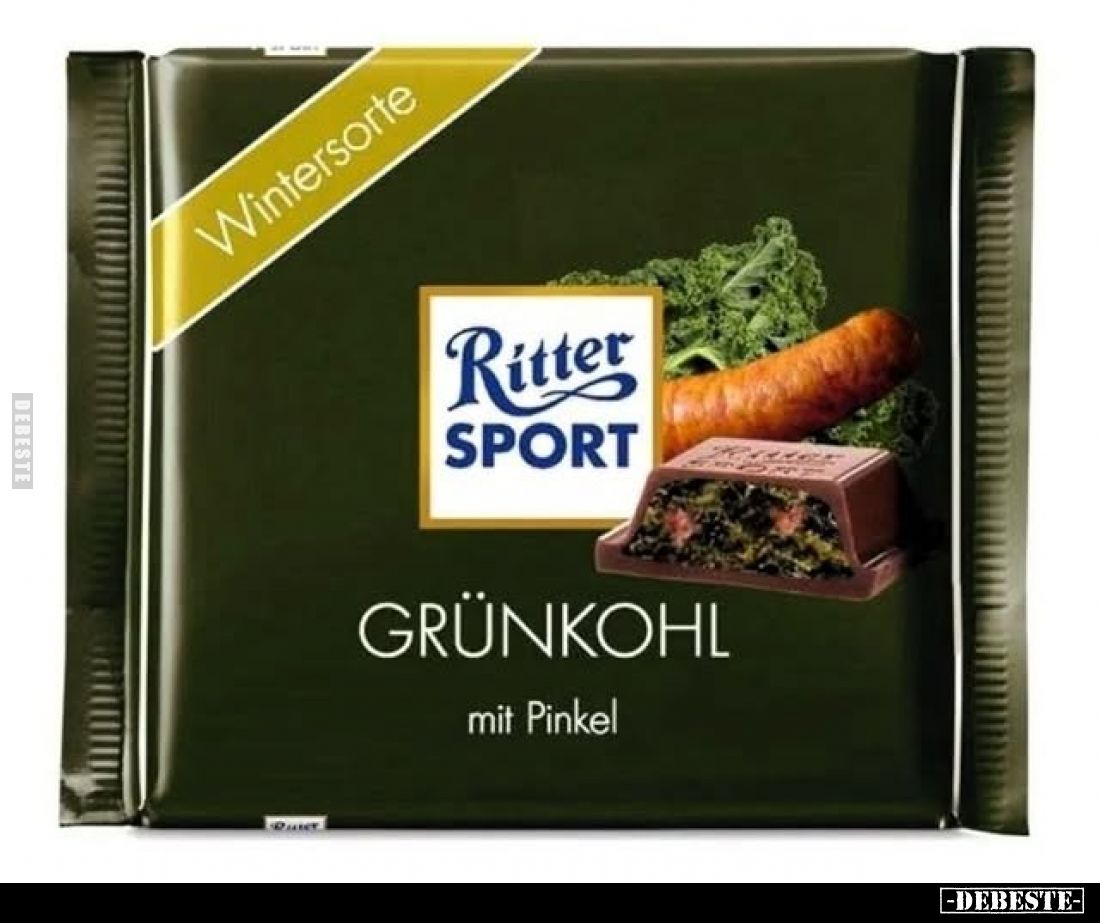 Wintersorte: Grünkohl mit Pinkel.