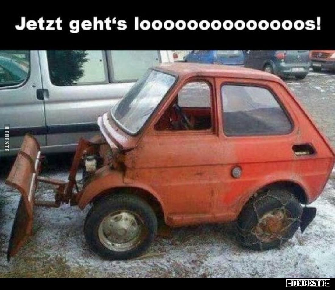 Jetzt geht's loooooooooooooos!