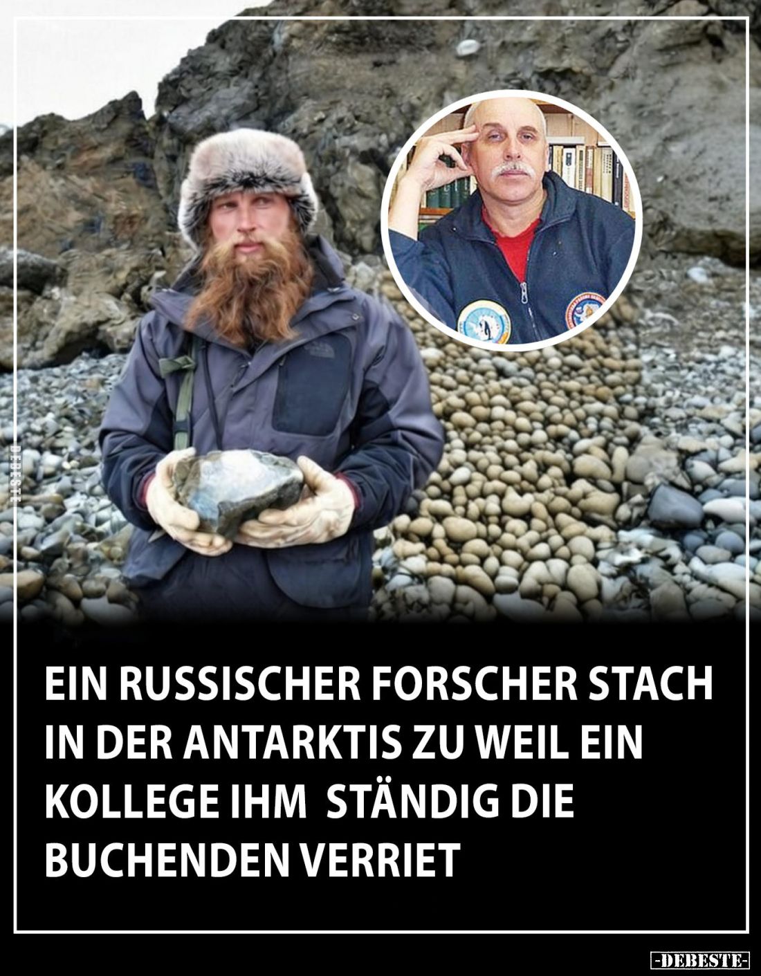 Ein russischer Forscher stach... - Lustige Bilder | DEBESTE.de